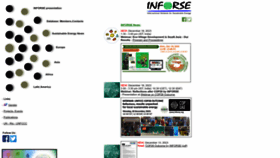 What Inforse.org website looks like in 2024 