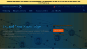 What Ifebp.org website looks like in 2024 