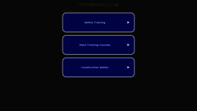 What Its4training.com website looks like in 2024 