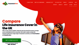 What Insurancehero.org.uk website looks like in 2024 