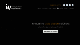 What Integratedwebworks.com website looks like in 2024 