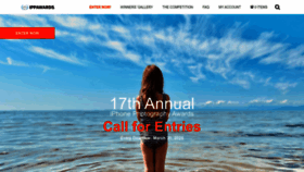 What Ippawards.com website looked like in 2024 (1 year ago)