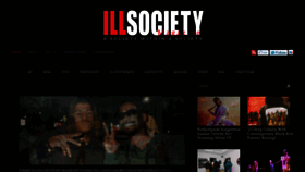What Illsocietymag.com website looks like in 2024 