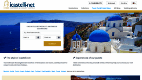 What Icastelli.net website looks like in 2024 