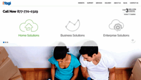 What Iyogi.com website looked like in 2024 (1 year ago)