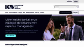 What Icsbusiness.nl website looks like in 2024 