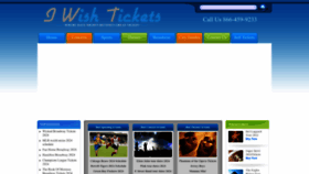 What Iwishtickets.com website looks like in 2024 