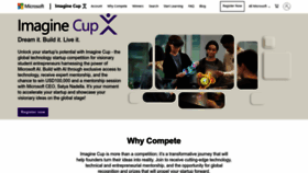 What Imaginecup.com website looks like in 2024 