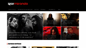 What Igormiranda.com.br website looks like in 2024 