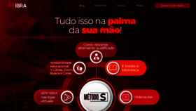What Ibraeducacional.com.br website looks like in 2024 