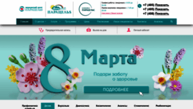 What Istra-paracels.ru website looks like in 2024 