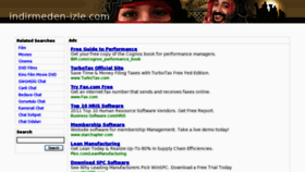 What Indirmeden-izle.com website looked like in 2011 (12 years ago)