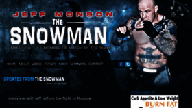 What Jeffmonson.com website looked like in 2011 (12 years ago)
