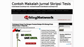 What Jurnalskripsi.net website looked like in 2012 (14 years ago)