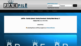 What Jakfile.com website looked like in 2012 (12 years ago)