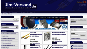 What Jim-versand.de website looked like in 2012 (12 years ago)