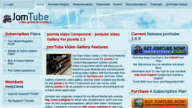 What Jomtube.com website looked like in 2011 (13 years ago)
