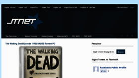What Jogostorrent.net website looked like in 2012 (12 years ago)