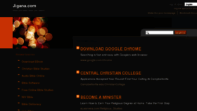 What Jigana.com website looked like in 2012 (13 years ago)