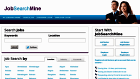 What Jobsearchmine.in website looked like in 2012 (11 years ago)