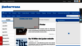 What Jimbarwana.com website looked like in 2012 (11 years ago)