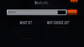 What Juuh.de website looked like in 2012 (11 years ago)