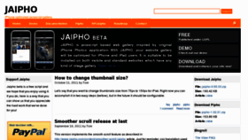 What Jaipho.com website looked like in 2012 (11 years ago)