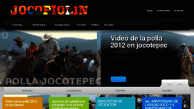 What Jocopiolin.com website looked like in 2012 (11 years ago)