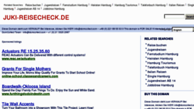 What Juki-reisecheck.de website looked like in 2012 (11 years ago)