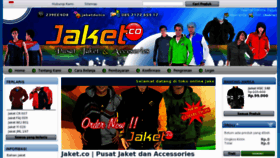 What Jaket.co website looked like in 2012 (11 years ago)