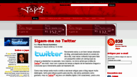 What Japs.etc.br website looked like in 2012 (11 years ago)