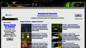 What Juegosdecarros24.com website looked like in 2012 (11 years ago)