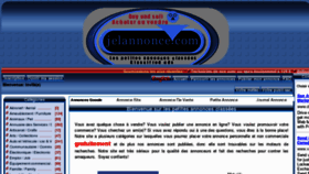 What Jelannonce.com website looked like in 2013 (11 years ago)