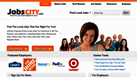 What Jobscity.com website looked like in 2013 (11 years ago)
