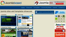What Joomlabased.com website looked like in 2013 (11 years ago)