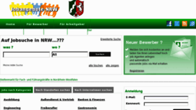 What Jobangebote-nrw.de website looked like in 2013 (11 years ago)