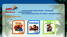 What Juki-reisecheck.de website looked like in 2011 (13 years ago)