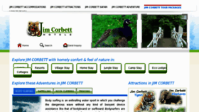 What Jimcorbetthotels.com website looked like in 2013 (10 years ago)