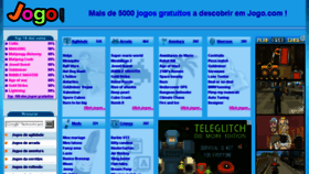 What Jogo.com website looked like in 2013 (10 years ago)