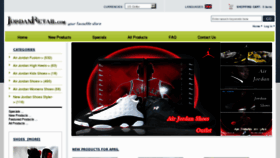 What Jordanretail.com website looked like in 2011 (13 years ago)