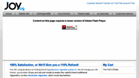 What Joycig.com website looked like in 2013 (10 years ago)