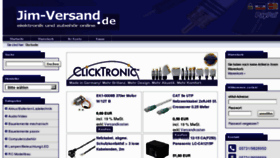 What Jim-versand.de website looked like in 2011 (13 years ago)