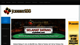 What Joinbet188.com website looked like in 2013 (10 years ago)