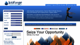 What Jobforge.com website looked like in 2013 (10 years ago)