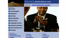 What Jobsforfelons.com website looked like in 2013 (10 years ago)