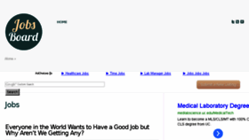 What Jobs-board.org website looked like in 2013 (10 years ago)