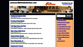 What Jacksonvillehotelsadvisor.com website looked like in 2013 (10 years ago)