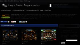 What Juegoscasinotragamonedas.com website looked like in 2013 (10 years ago)