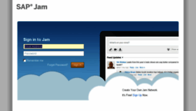 What Jam8.sapjam.com website looked like in 2013 (10 years ago)