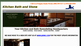 What Jkitchenbath.net website looked like in 2013 (10 years ago)